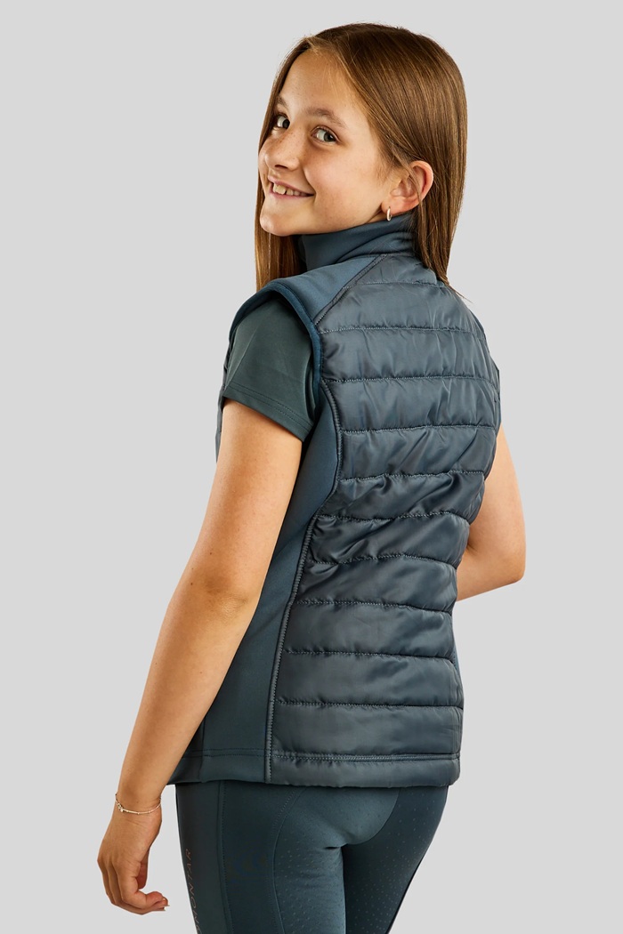 Montar Emma Junior Girl's Bodywarmer Dark Slate