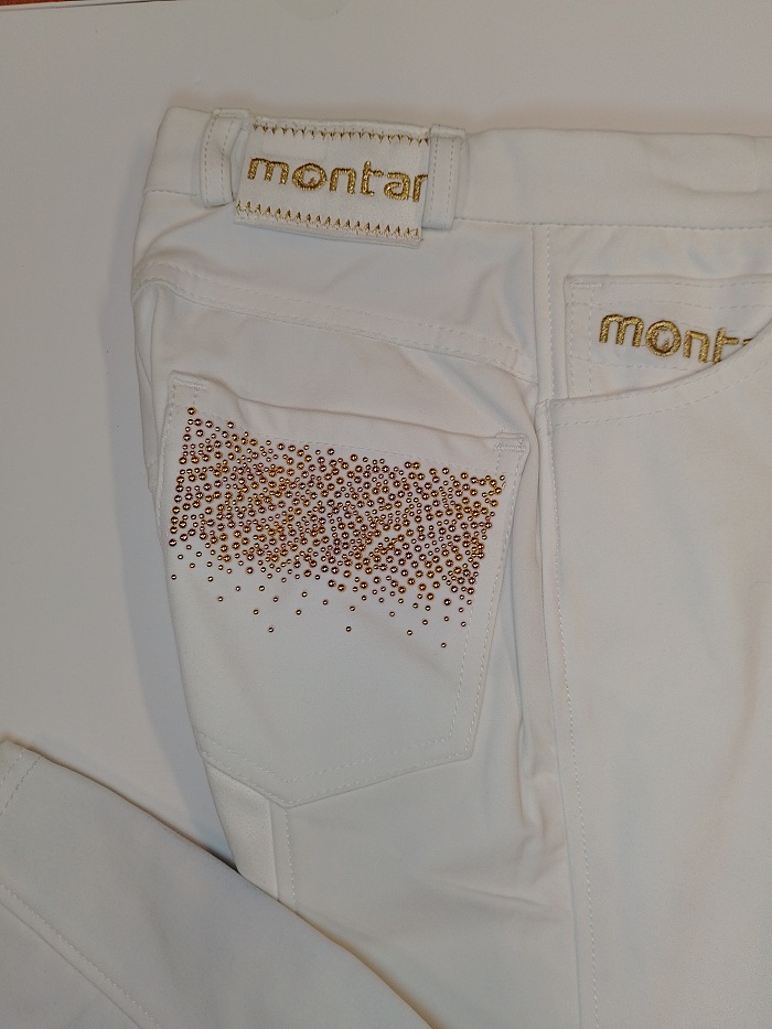 Montar Golden Girl's White Breeches