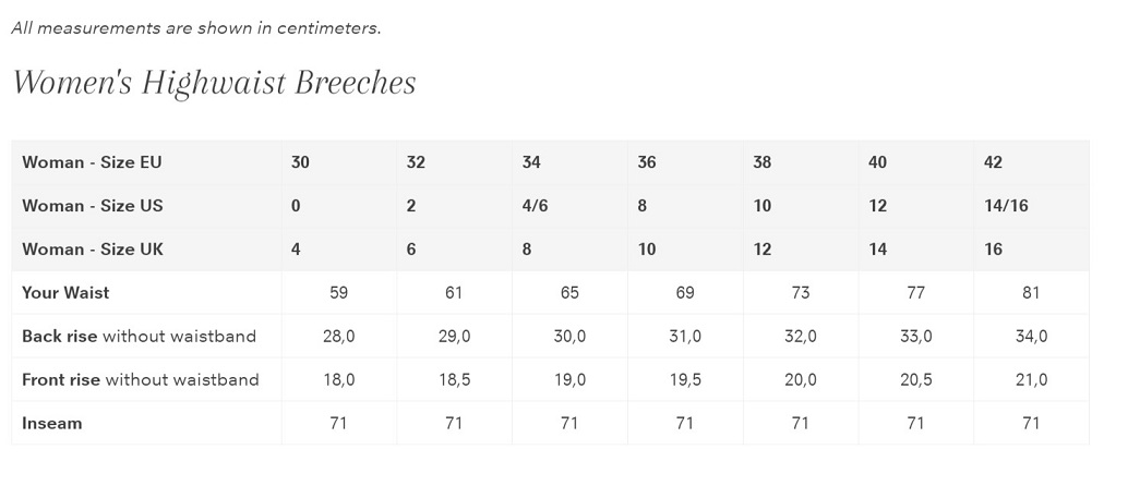 Montar Erin Pearl Soft Tech Ladies Breeches