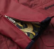 Barbour Morris Utility Jacket (Quilted Lining) Red