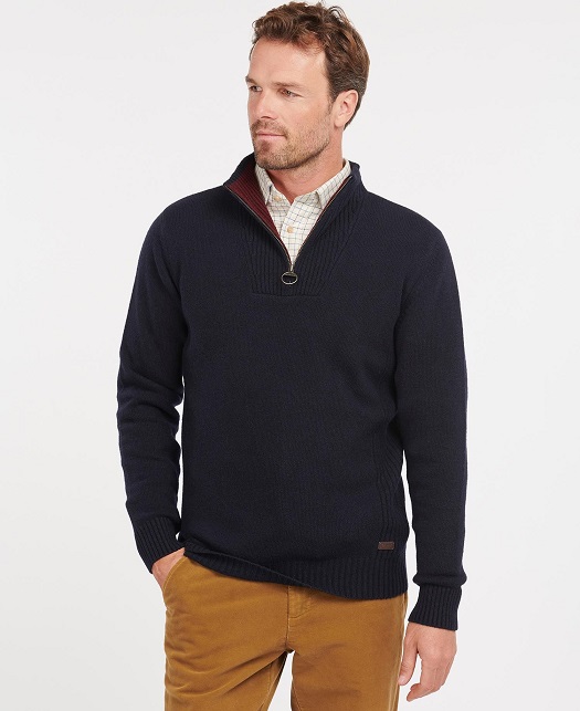 Barbour Pullover Nelson Essential Half Zip