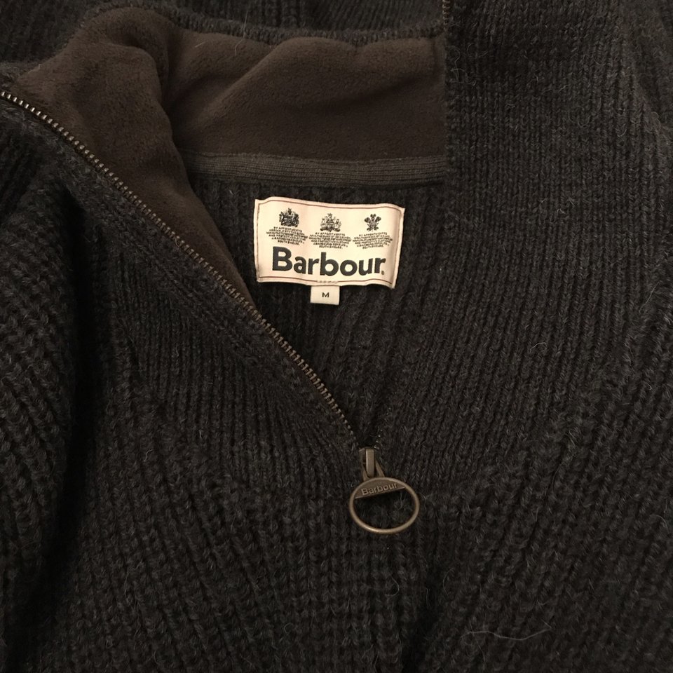 Barbour New Tyne 1/2 Zip Sweater Derby Tweed