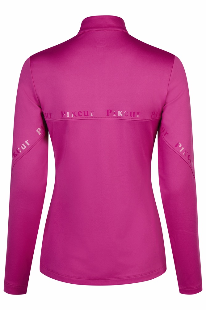 Pikeur Zip Shirt Ladies Blaze Berry