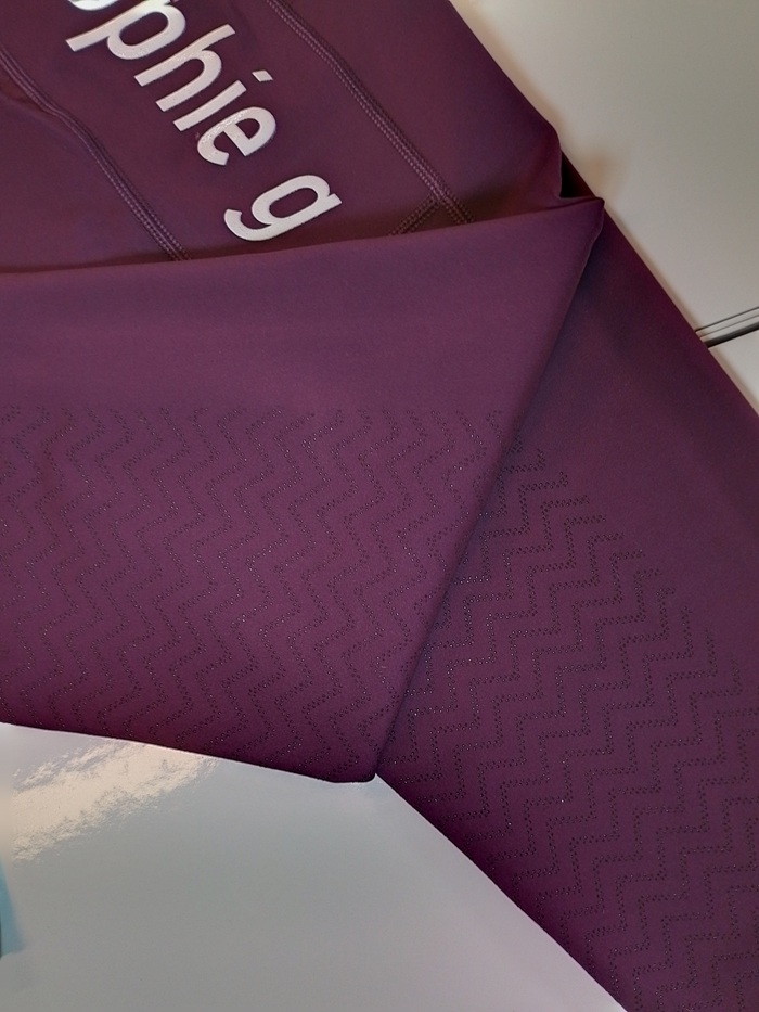 Sophie G Girl's Riding Tights Plum