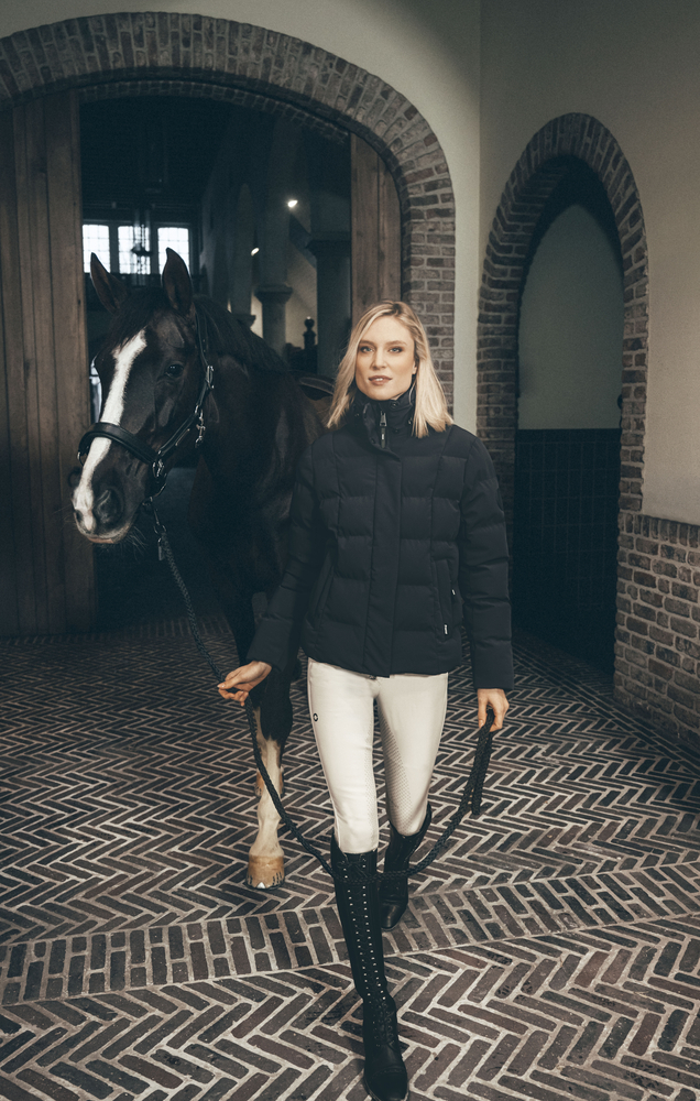 Pikeur Quilted Jacket with Stand Up Collar