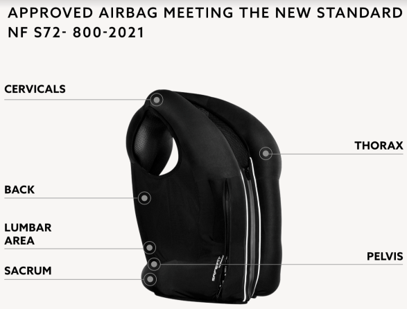 Safefit Air Bag Vest Protector