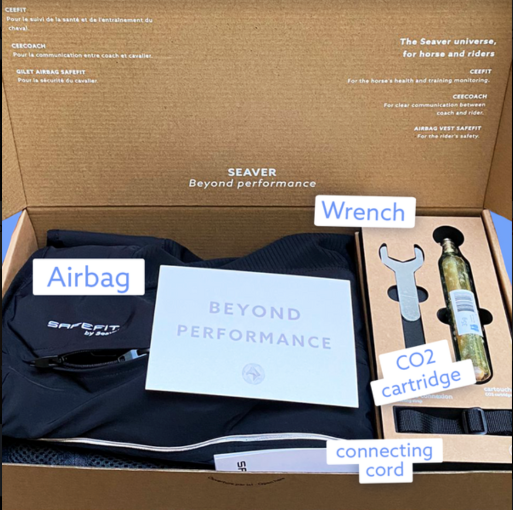 Safefit Air Bag Vest Protector