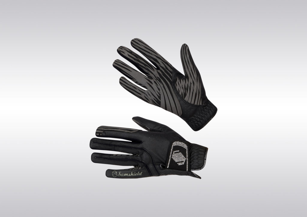 Samshield V Skin Swarovski Gloves Black
