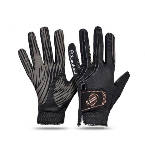 Samshield V Skin Black/ Rose Gold Swarovski Gloves