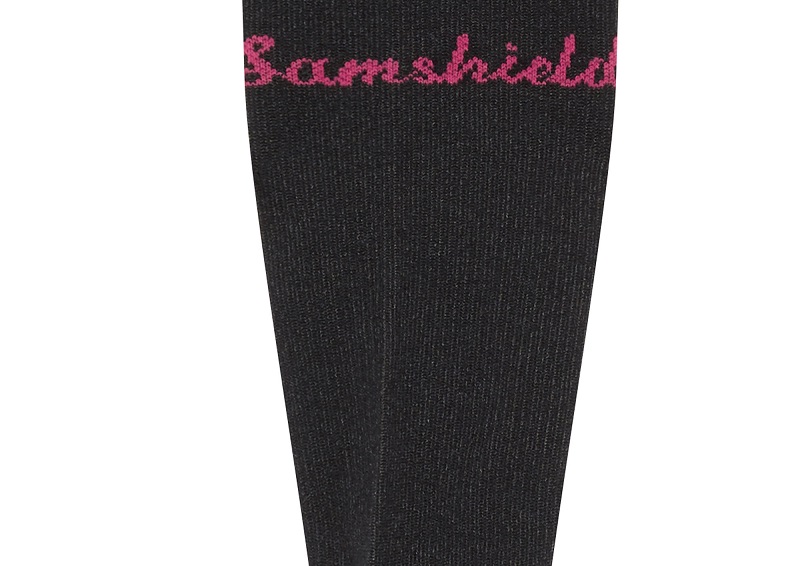 Samshield Balzane Graphic Socks Nero Black