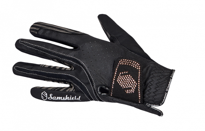 Samshield V Skin Black/ Rose Gold Swarovski Gloves