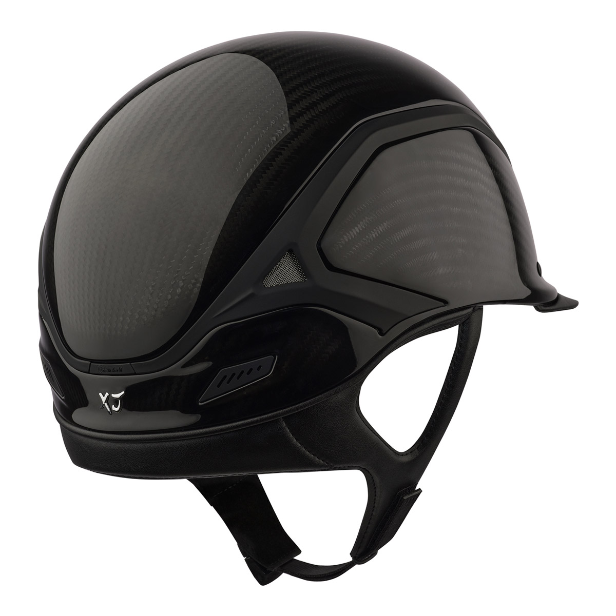 Samshield XJ Limited Edition Riding Helmet - Black Gloss/Matt Black