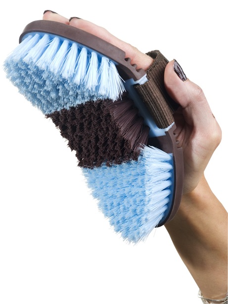 Hippotonic Softgrip Flexible Nylon Dandy Brush