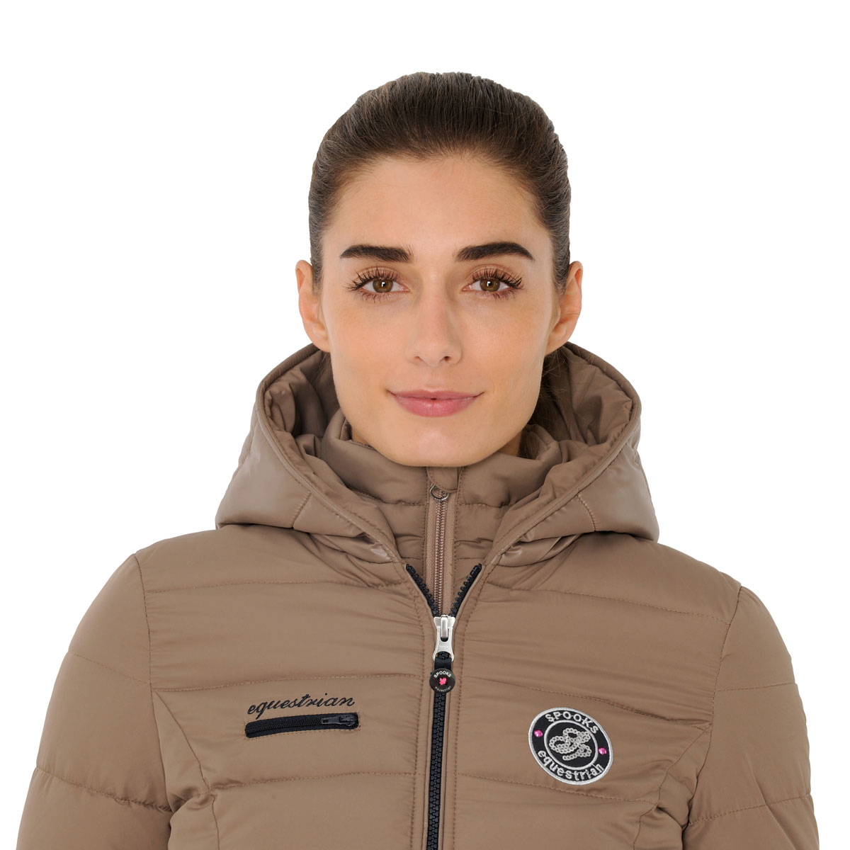 Spooks Ladies Penny Jacket - Taupe