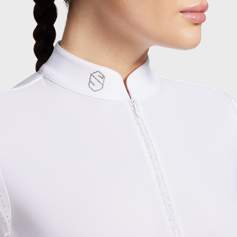 Samshield Aloise Air Ladies Competition Shirt White