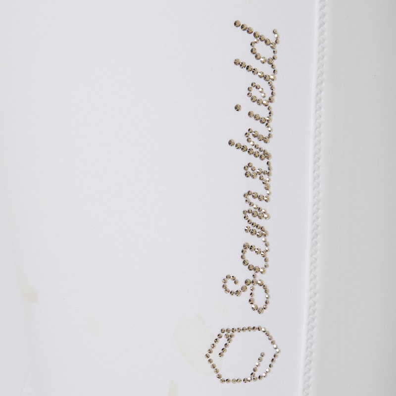 Samshield Alpha Knee Ladies Breeches White/Rose Gold