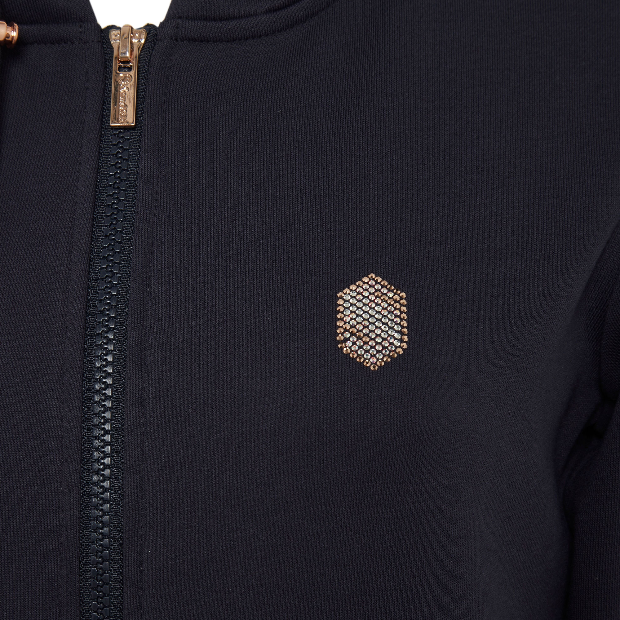 Samshield Ladies Berenice Full Zipper Navy Sweatshirt