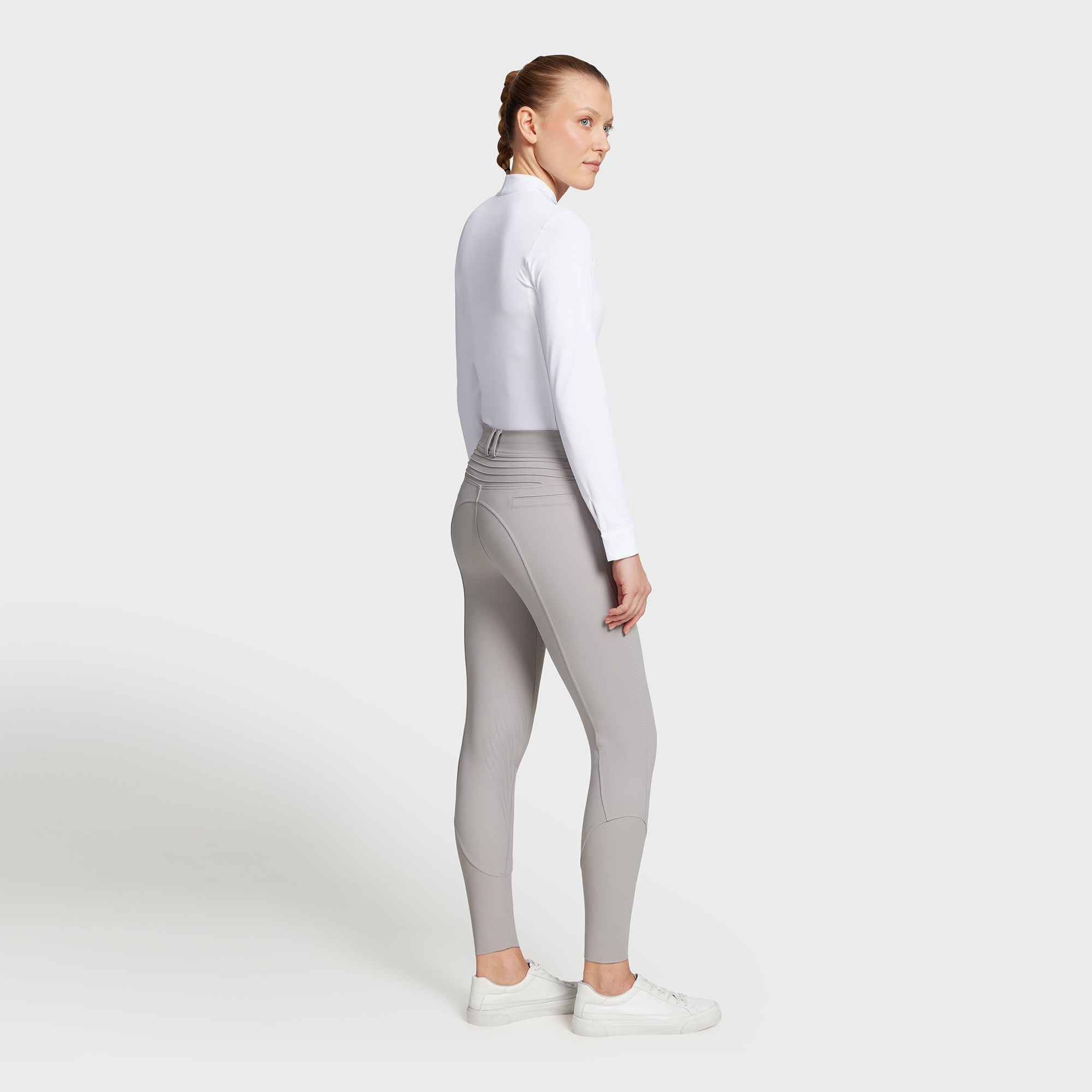 Samshield Chloe Script Knee Grip Breeches Mineral