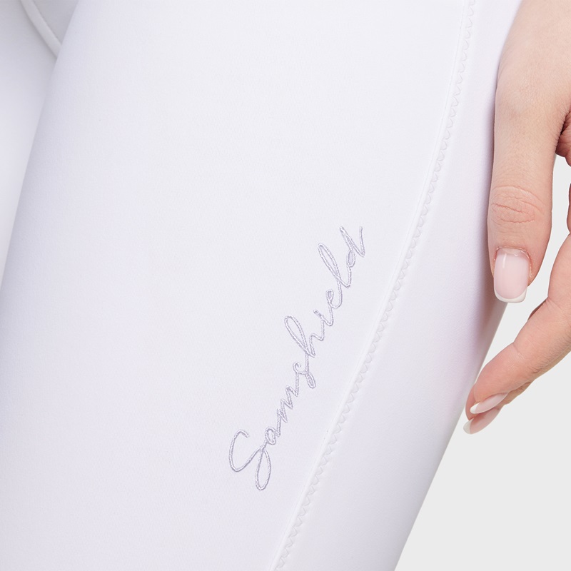 Samshield Chloe Script Knee Grip White