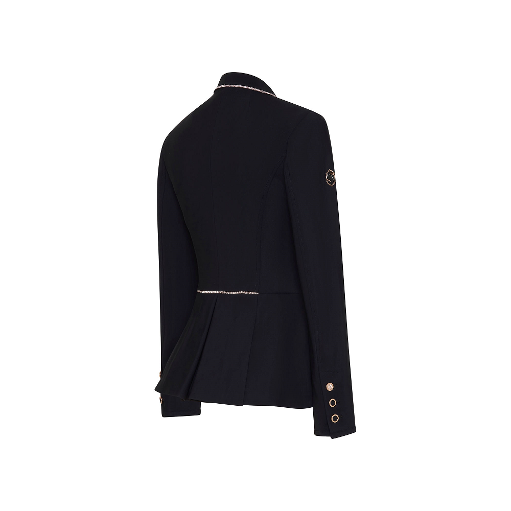 Samshield Victorine Crystal Fabric Black Rose Gold Jacket