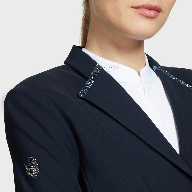 Samshield Victorine Premium Ladies Competition Jacket Navy