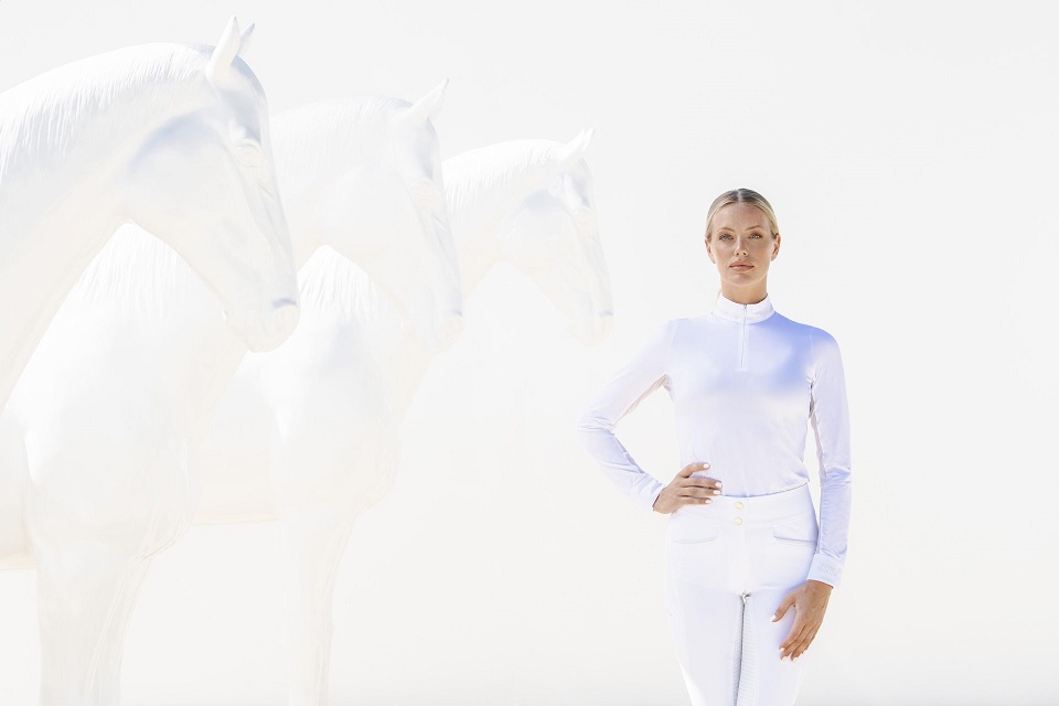 Pikeur Virgine Ladies Competition Shirt White