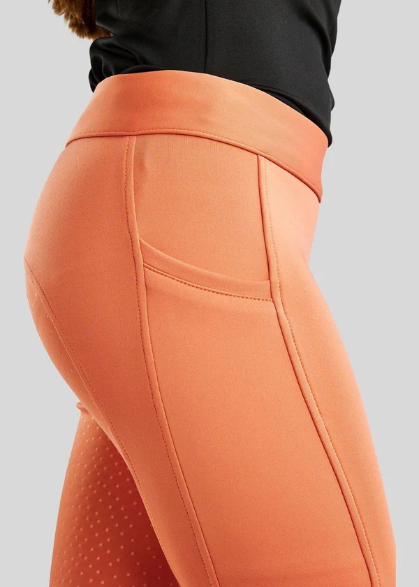 Montar MoWinnie Junior Pull On Riding Leggings Watermelon