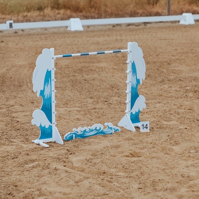 Hobby Horse Waves Show Jump 